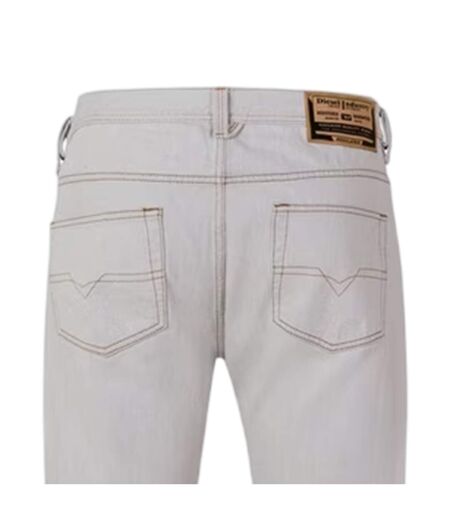 Mens Markee Pantaloni Cotton Denim Jeans Bright White Diesel