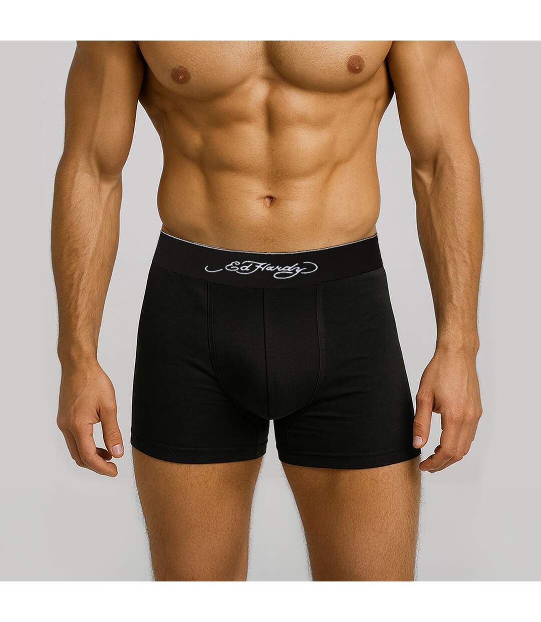 5 Pack Mens Cotton Rich Stretch Boxers with Elastic Waistband Underwear-4