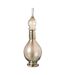 Vase Bouchon Fiole en Verre Jo 40cm Beige-1