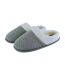 Ladies Soft Plush Lined Mule Slip On Slippers-1