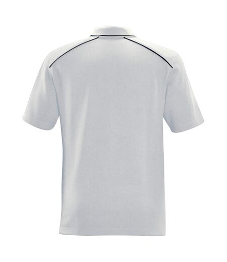 Polo endurance hd homme blanc / anthracite Stormtech