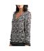 Blouse noire/blanche femme sun valley raff-1