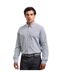 Chemise homme blanc / gris Premier-3