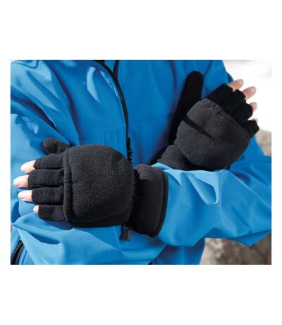 Result Unisex Winter Essentials Palmgrip Glove-Mitt (Black) - UTBC3059