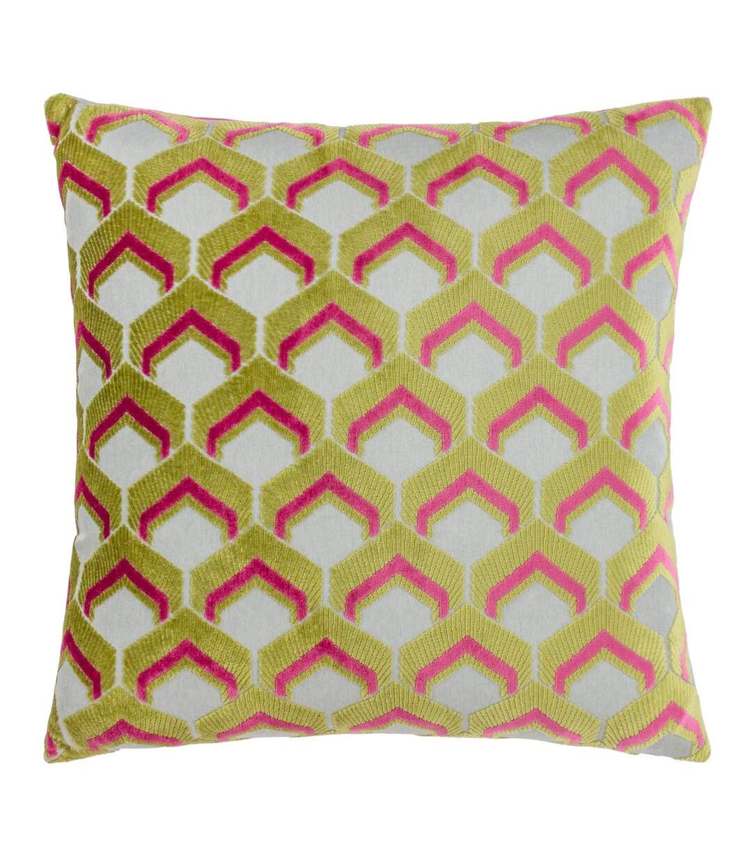 Ledbury jacquard cushion cover 45cm x 45cm multicoloured Paoletti