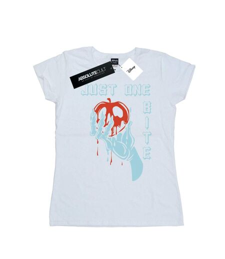 Disney T-Shirt coton Just One Bite Femme/Ladies (Blanc) - UTBI44527