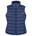 Doudoune anorak sans manches bodywarmer FEMME - R193F - bleu marine-2