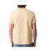 T-shirt jaune homme calvin klein jeans badge 30s - l-2