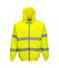 Portwest Mens Hi-Vis Full Zip Hoodie (Yellow) - UTPW386