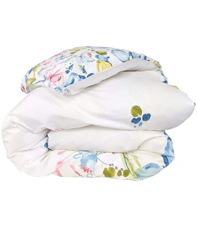 Housse de couette percale de coton NENUPHAR