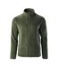 Mens Essential Fleece Jacket Green Magnum-1