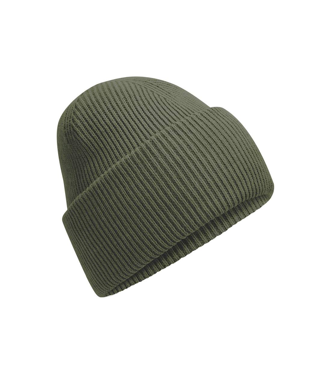 Bonnet Classic Adulte Vert Olive Beechfield-1
