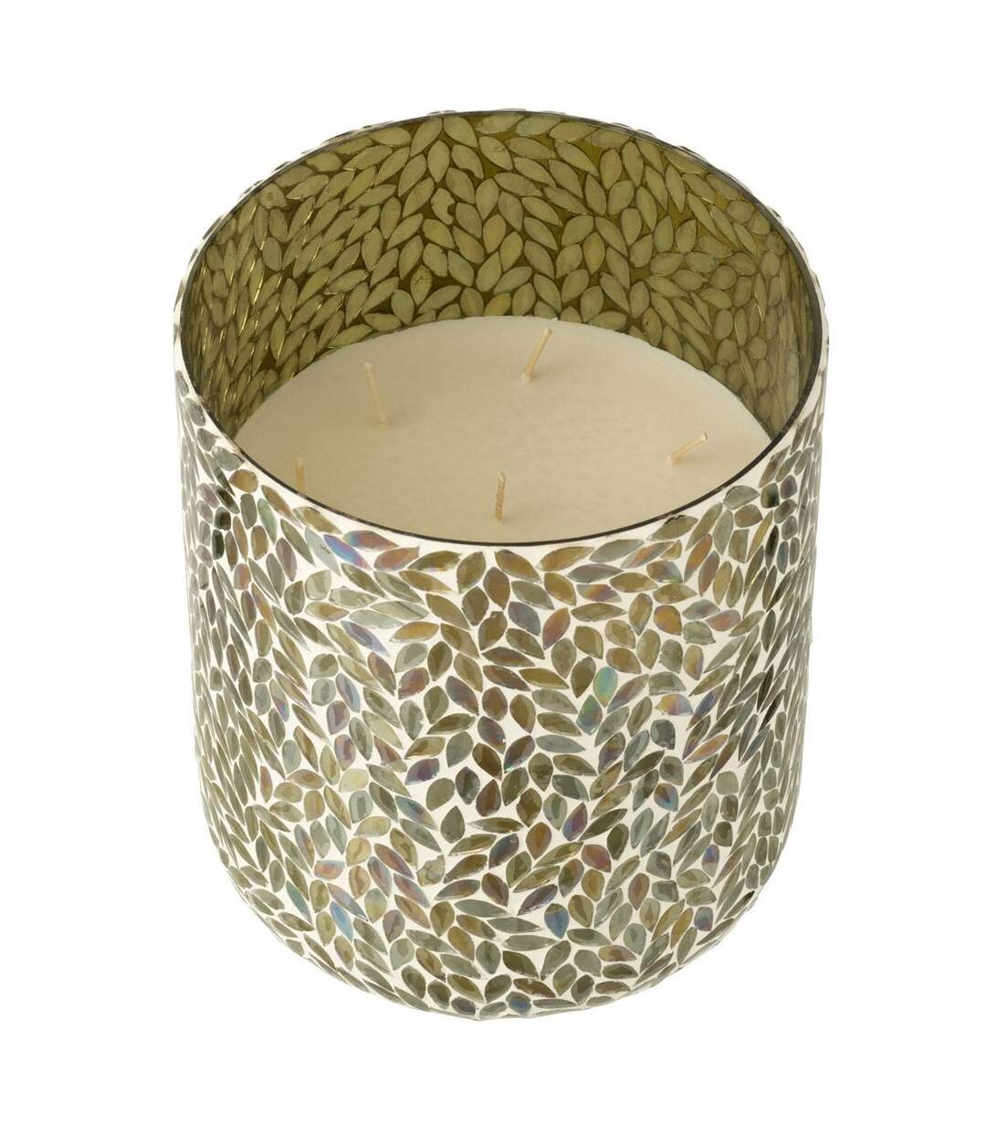 Bougie Parfumée Mosaïque Cyra 25cm Tea & Herbscire-1