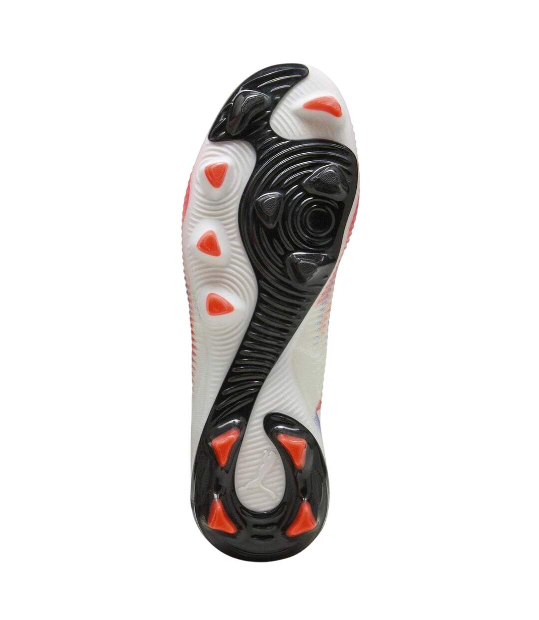 Womens/ladies Future 8 Match Snug Fit Artificial Ground Football Boots White Black Red Puma-4