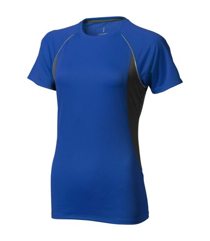Elevate Womens/Ladies Quebec Short Sleeve T-Shirt (Blue/Anthracite)