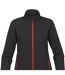 Veste Softshell Orbiter Femme Noir Rouge Vif Stormtech-2