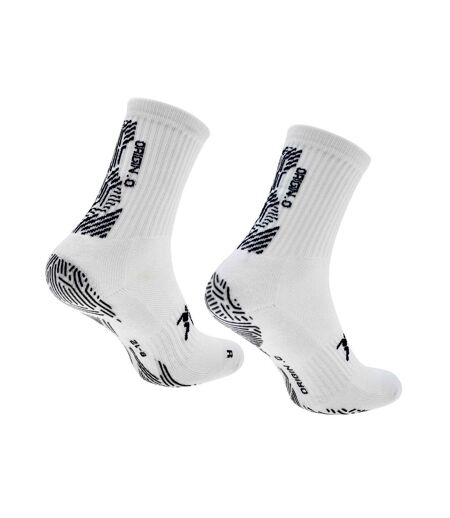 Precision Unisex Adult Origin.0 Gripped Anti-Slip Sports Socks (White/Black) - UTRD2916