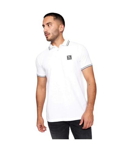 Polo dexon homme blanc One True Saxon