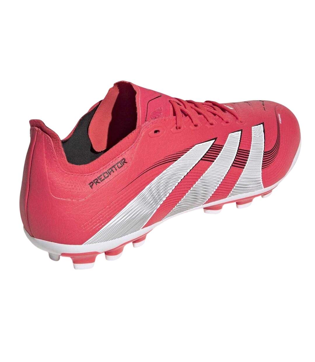Mens  League Football Boots Red White Black Predator-2