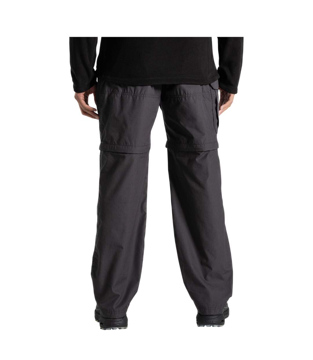 Pantalon À Taille Haute Semi-élastiquée 2-en-1 Kiwi Homme Anthracite Craghoppers-3