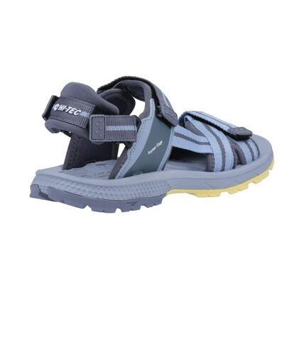 Sandales sierra femme gris bleu foncé / bleu gris Hi-Tec