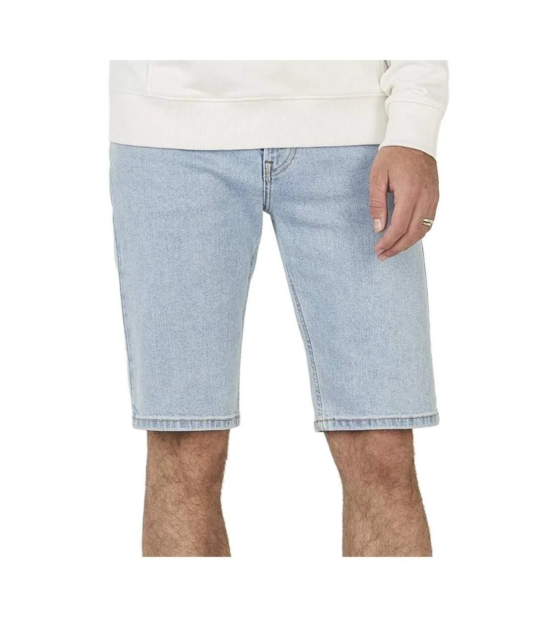 Short en jean bleu homme pepe jeans pjl m-1