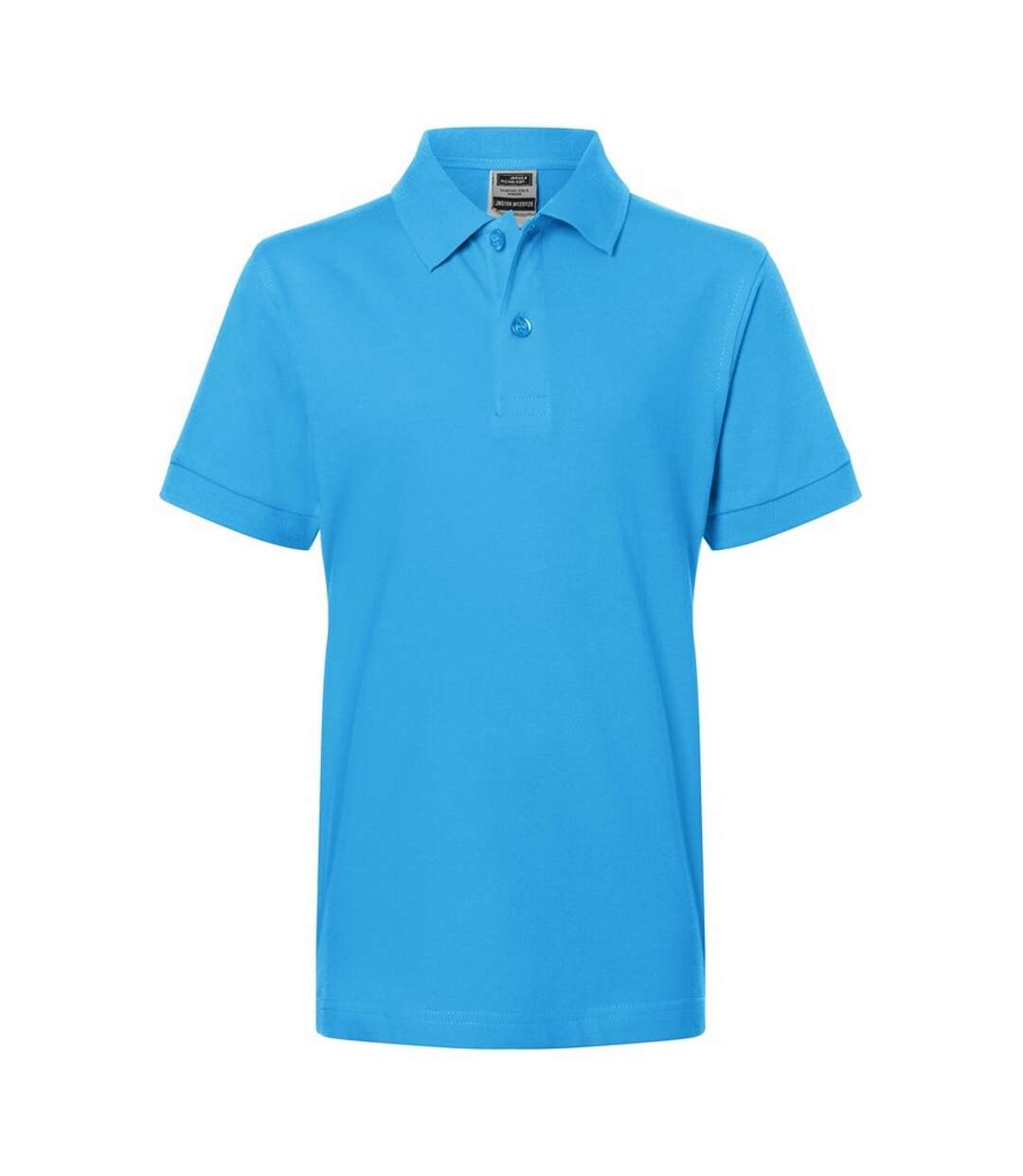 Polo Classic Enfant Turquoise Pâle James And Nicholson-1
