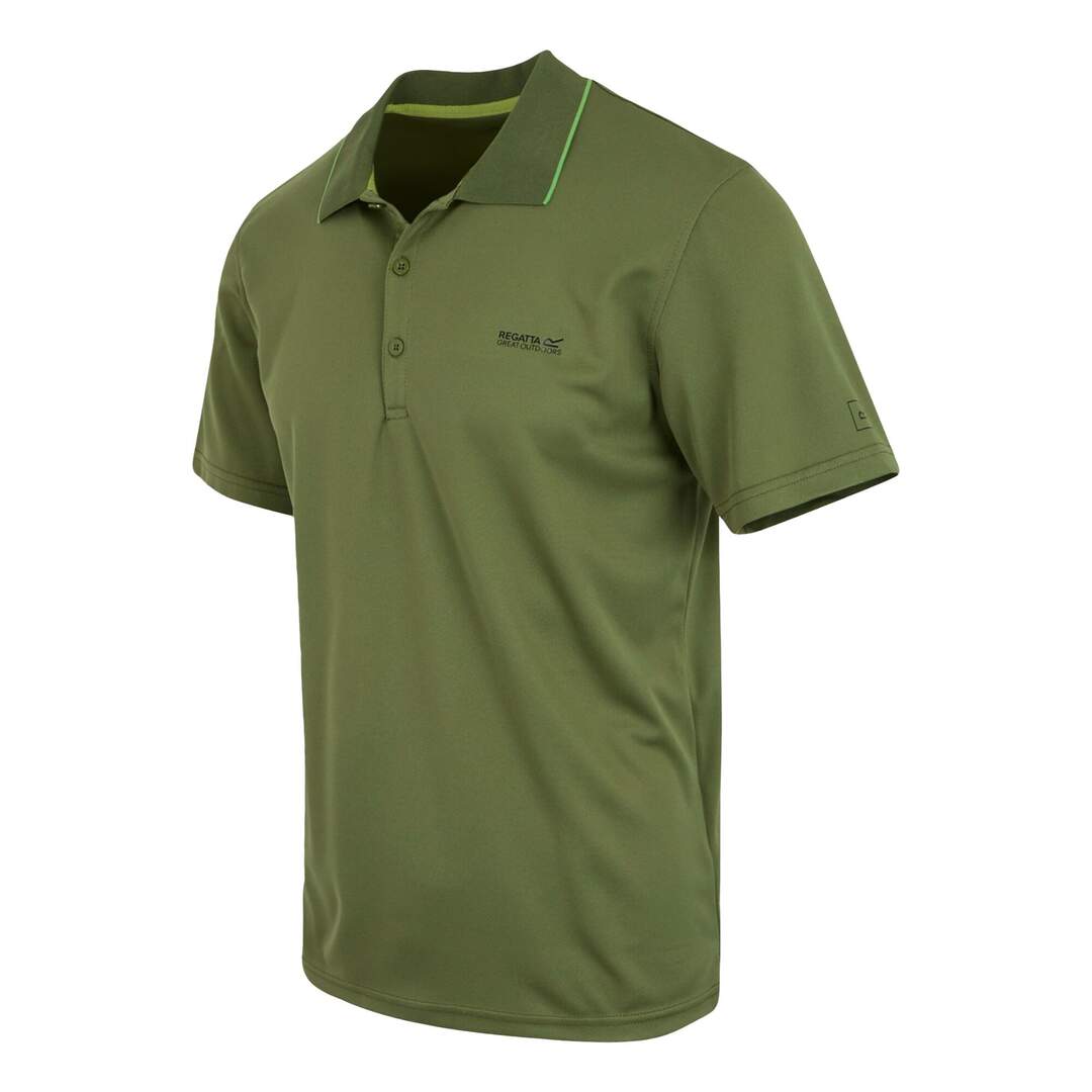 Polo de sport maverick homme vert néphrite Regatta-3