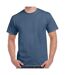 T-shirt homme indigo Gildan-1