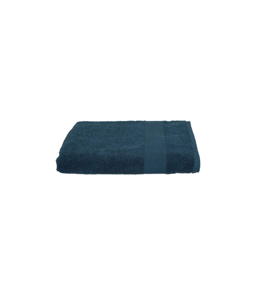 Drap de Bain Confort 100x150cm Bleu Égéen-1