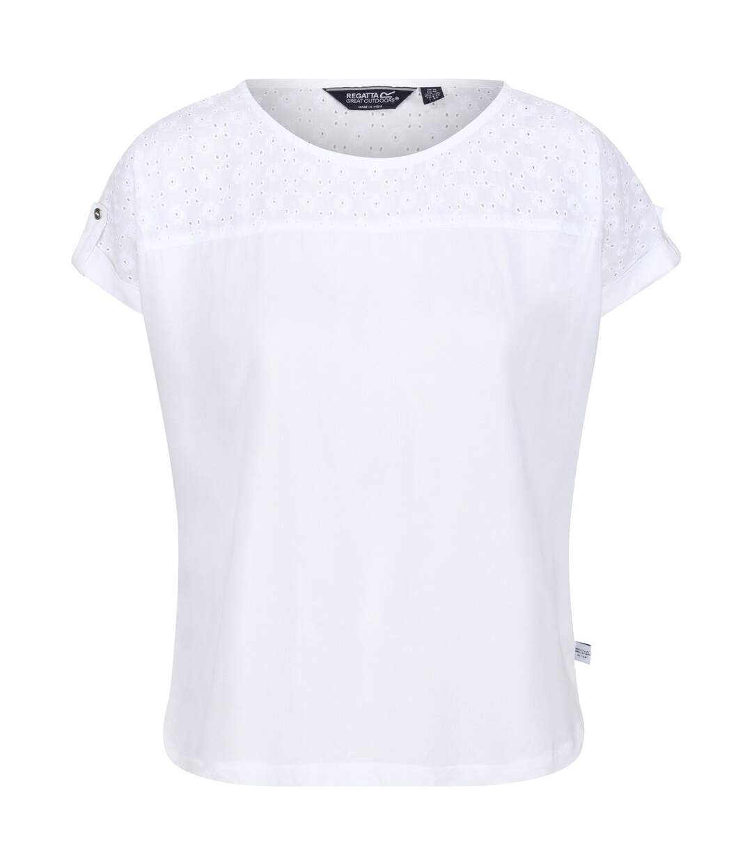 T-shirt jaida femme blanc Regatta-1