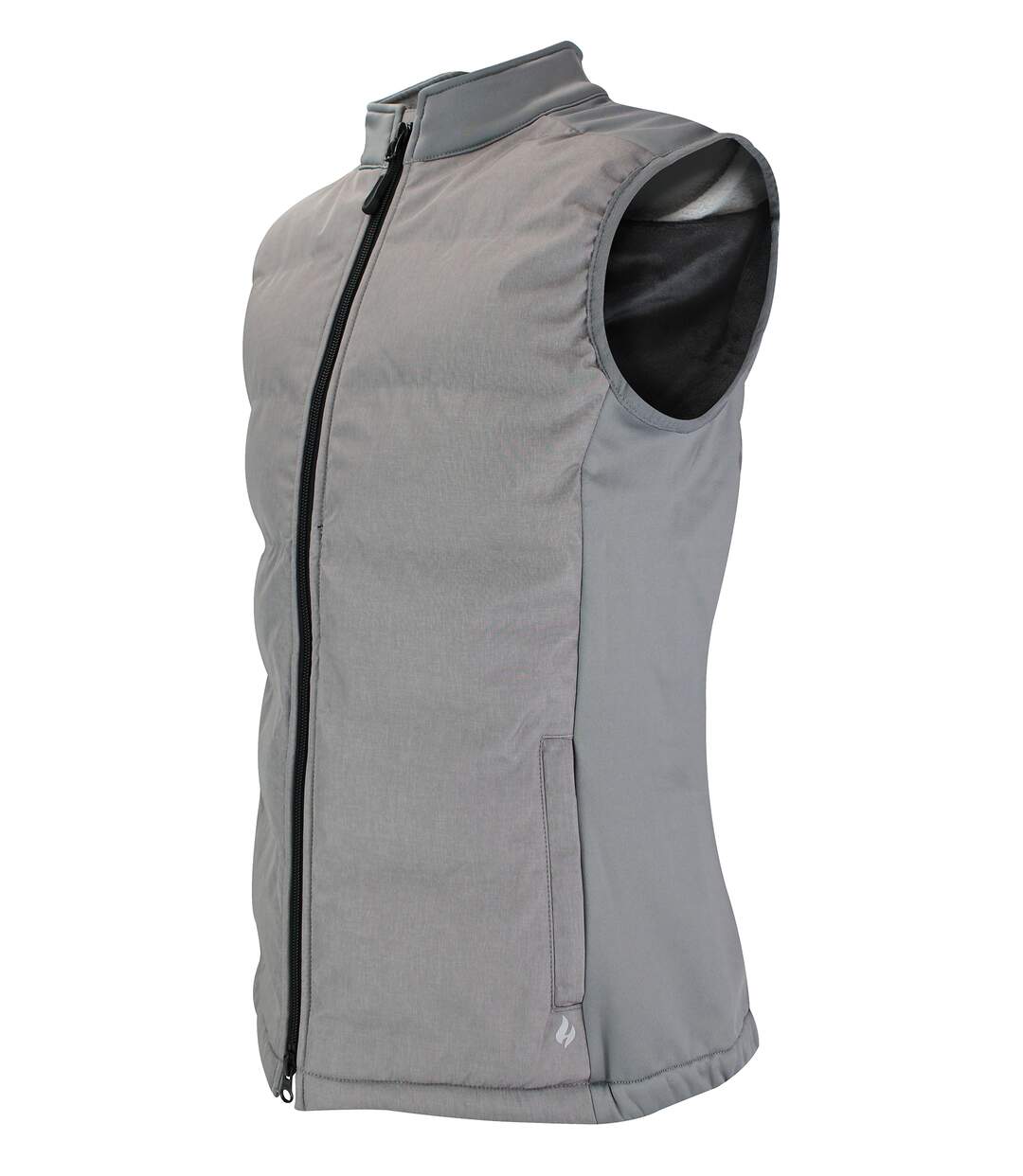 Winter Insulated Women's Hybrid Vest | Fleece-Lined Sleeveless Gilet