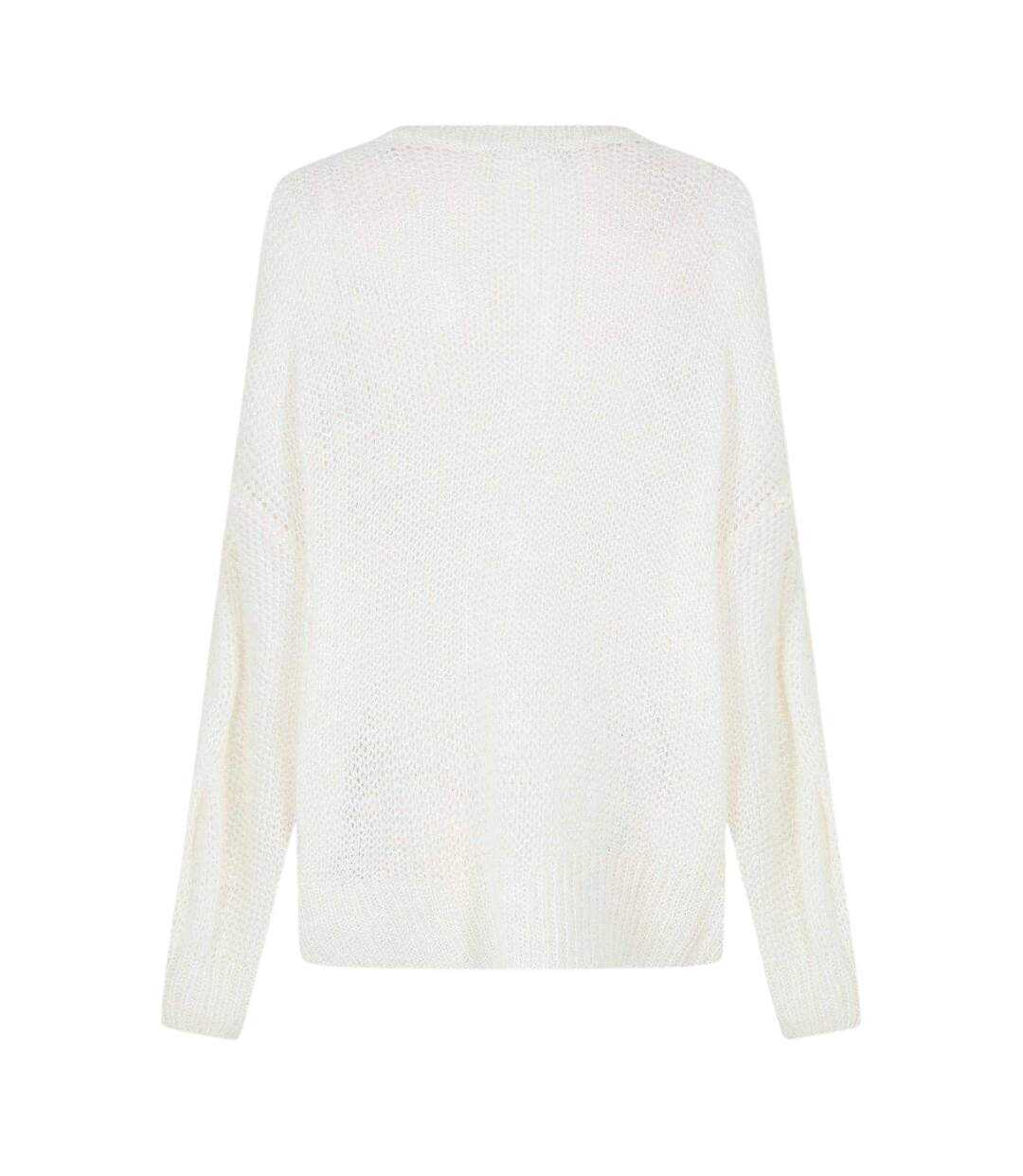 Pull Motif/style Maille Torsadée Femme Crème Jack Wills-2