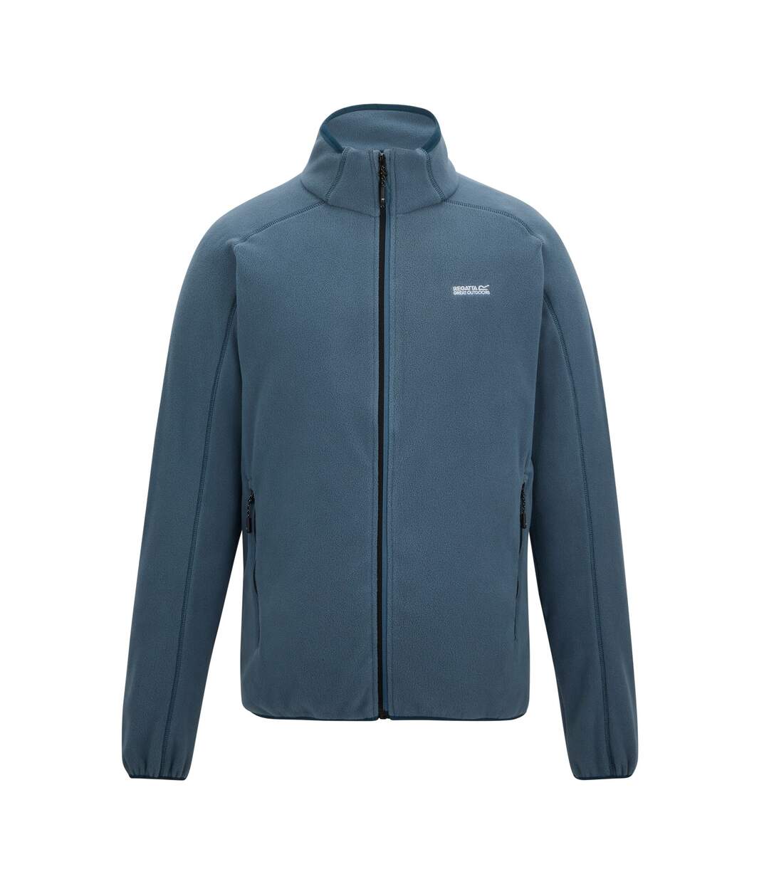 Mens Hadfield Full Zip Fleece Jacket China Blue Regatta-2