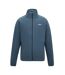 Mens Hadfield Full Zip Fleece Jacket China Blue Regatta-2