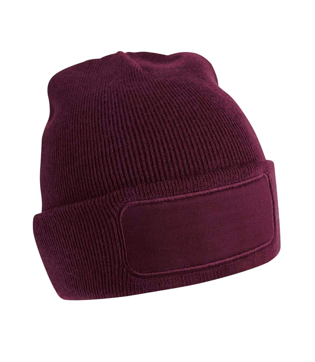 Bonnet Motif/style Uni Printers Bordeaux Beechfield-3