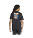 Mens Mountain Back Print T-shirt Black Adidas-3