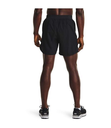 Mens Launch Shorts Black Reflective Under Armour