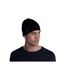 Merino Wool Beanie Black Buff-3