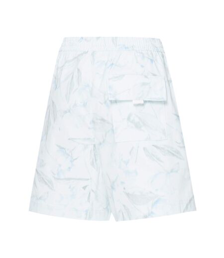 Short De Course Motif/style Floral Femme Blanc Vif New Balance