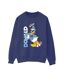 Disney Sweatshirt cool Donald Duck Femme/Ladies (Bleu marine) - UTBI28450-1