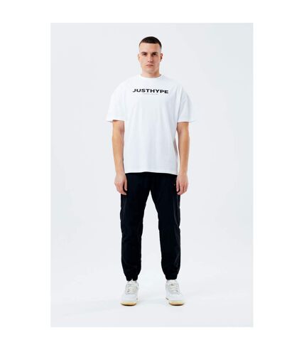 Hype Mens JH Oversized T-Shirt (White) - UTHY4761