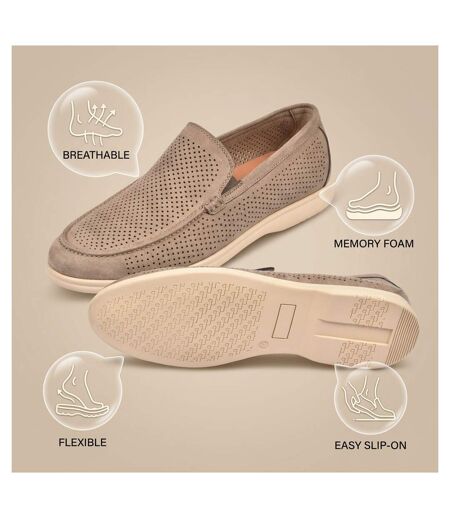 OZABI Mocassins Homme Microperfores Premium Slip On Confort 40-45