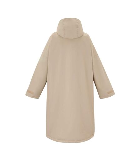 Unisex Adult Abstract Floral Waterproof Changing Robe White Pepper Regatta