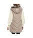 Doudoune sans manche Beige/Noir Femme JDY Padded Waistcoat - M