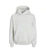 Mens Brushed Hoodie White Melange Jack And Jones-2