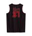 Maillot De Basket Homme Noir Rouge Amplified-2