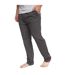 Mens radovan pyjama set grey marl Duck and Cover-4