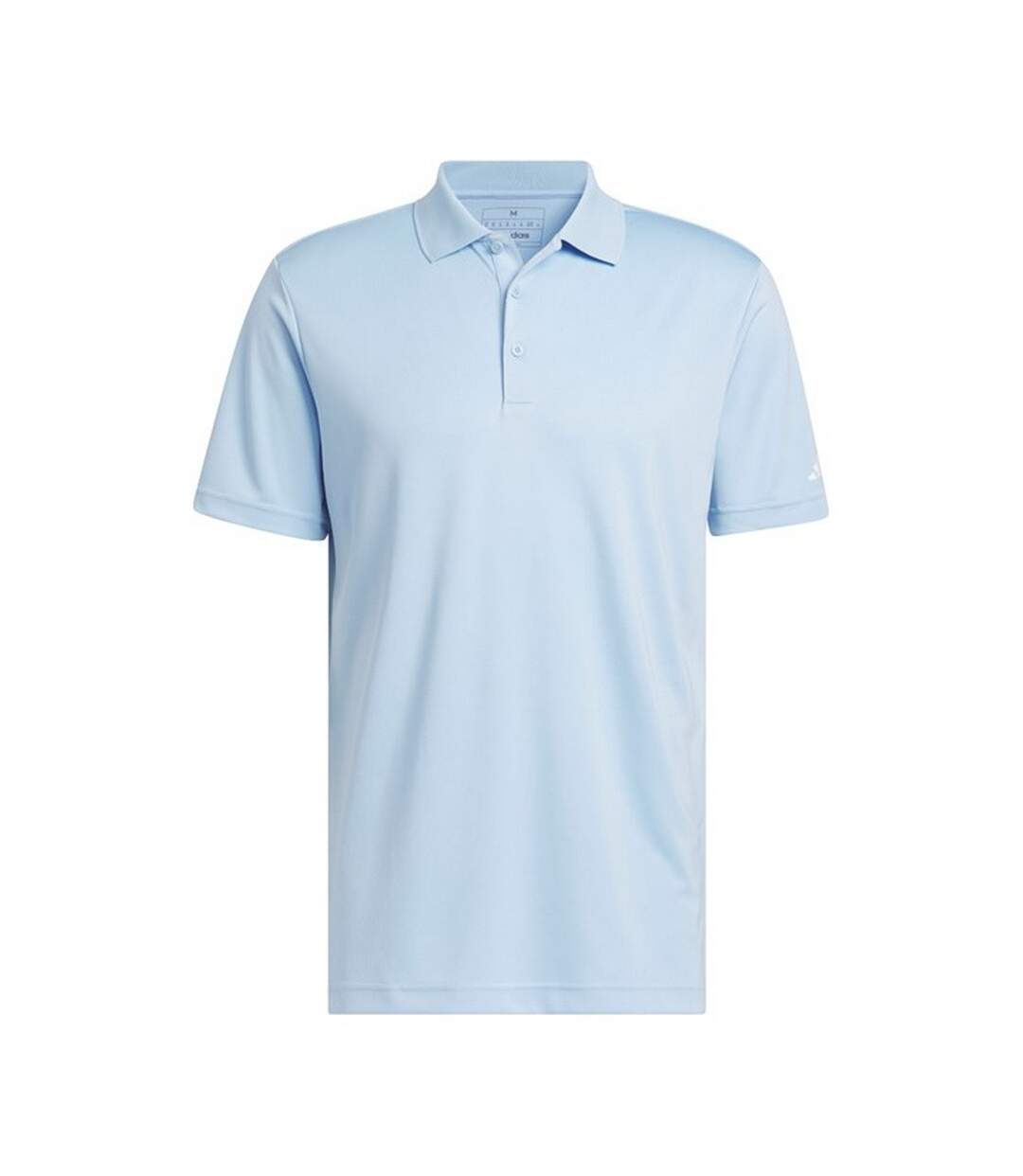 Polo homme bleu ciel Adidas Clothing-1