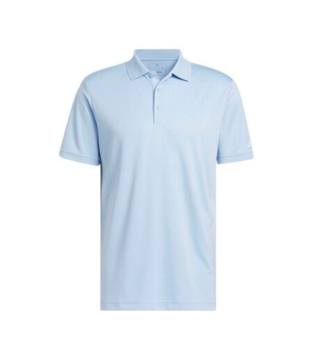 Adidas Clothing Mens Performance Polo Shirt (Clear Sky)